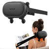Cordless Shiatsu Neck & Shoulder Massager with Heat — Rechargeable USB-C, 6D Deep Tissue Kneading