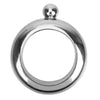 3.5 oz (100 ml) Stainless Steel Bangle Hip Flask — Elegant Bracelet Flask for Whiskey & Vodka