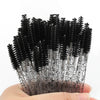 Disposable Eyelash Brushes Mascara Wands – Pack of 5/25/50 Spoolie Applicators for Lashes & Brows