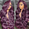 Body Wave 13x4 Lace Front Synthetic Wig - Heat Resistant 320°F, Natural Look, Adjustable Cap