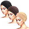 Muslim Hijab Inner Cap Underscarf – Women’s Undercap Bonnet Chemo Bandana, One Size Fits Most