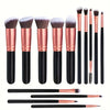 14-Piece Makeup Brush Set – Soft Fluffy Foundation Blush Powder Eyeshadow Blending Cosmetic Tools Gift