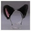 Lolita Plush Cat & Fox Ear Headband for Cosplay Anime Halloween Hair Hoop Headwear