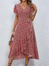 Plus Size 1XL-5XL Women's Floral Summer Dress Breathable Casual Elegant Beach Dress