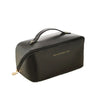 Large Capacity PU Makeup Bag for Women – Travel Cosmetic Case with Zipper & Dry/Wet Separation