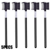 3/5-Piece Eye Makeup Brush Set Eyebrow Brushes Lash Comb Lash Separator with Mini Trimmer Scissors for Women