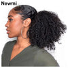 Afro Kinky Curly Drawstring Ponytail 100% Human Hair 3C/4A 8-26 Inch Brazilian Remy Clip-In for Black Women