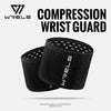Adjustable Thin Elastic Wrist Wraps, Wrist Support Brace for Weightlifting, Gym, Basketball, Tendonitis & Carpal Tunnel