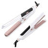 3-in-1 Hair Straightener & Curling Iron — PTC Ceramic Fast Heat, Adjustable Temperature, Dual Voltage (100–240V)