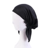 Satin Night Cap with Bow – Long-Tail Hair Bonnet & Chemo Headscarf Wrap for Women