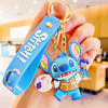 Lilo & Stitch Silicone Keychain Pendant - Cartoon Key Ring for Car, Phone & Bag (4–6 cm / 1.6–2.4 in)