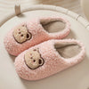 Women's Winter Plush Indoor Slippers Non-Slip Soft Cozy House Slippers