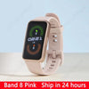 Band 8 Smart Band 1.47" (37 mm) AMOLED Display All-day SpO2 & Heart Rate Tracker 2-Week Battery Women's Health 100 Workout Modes
