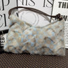 Real Mink Fur Shoulder Bag Luxury Women's Fur Crossbody Handbag