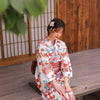 Ankle-Length Kimono Dress for Women – Traditional Japanese Yukata Cosplay Party Ethnic Streetwear