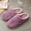 Unisex Fluffy Indoor Slippers - Soft Plush Anti-Slip Home Slides for Autumn Winter