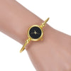 Gold Bangle Bracelet Watch for Women – Small Stainless Steel Quartz Ladies Wristwatch