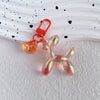 Acrylic Balloon Dog Keychain – Cute Cartoon Bag Charm for Women, Couples, Cars & Backpacks