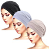 Muslim Hijab Inner Cap Underscarf – Women’s Undercap Bonnet Chemo Bandana, One Size Fits Most