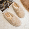 Lambswool Moccasins for Women – Plush Winter Loafers, Warm Curly Shearling Flats (EU 34-43 / US 4.5-10.5)