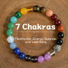 Natural Stone Beaded Bracelet - Unisex Healing, Anxiety Relief, Protection & Self-Love Jewelry
