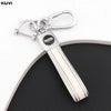 TPU Rotating Car Key Ring - Durable Rubber Keychain for Men & Women Gift