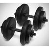 Adjustable Dumbbell Set 40 lb (18.1 kg) - Home Gym Weights for Strength Training, Men and Women