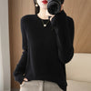 Women Striped Knit O-Neck Pullover Sweater Loose Long Sleeve Autumn Winter Casual Korean Fashion
