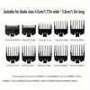 10-Pack Universal Hair Clipper Guide Comb Attachments Plastic Trimmer Guards for Men Barber & Salon