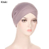 Women's Turban Head Wrap Bandana Bonnet - Inner Hijab Sleep Cap, Fits 55-60 cm (21.7-23.6 in), 9 Colors
