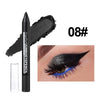 Smoky Dark Green Metallic Glitter Eyeshadow Stick Waterproof Pearlescent Eye Pencil Highlighter