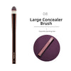 Retractable Hourglass-Style Makeup Brush - Multi-Purpose Synthetic Brush for Foundation, Concealer, Powder, Bronzer, Blush, Eyeshadow, Eyeliner