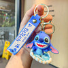 Lilo & Stitch Silicone Keychain Pendant - Cartoon Key Ring for Car, Phone & Bag (4–6 cm / 1.6–2.4 in)