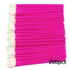 Disposable Lip Wands Applicators 100/200/300-Pack - Lipstick, Gloss & Mascara Brushes for Eyelash Extensions