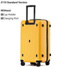 Hardshell Polycarbonate Spinner Luggage with TSA Lock - Lightweight Unisex Rolling Suitcase