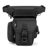 Men's Tactical Waterproof Nylon Waist and Thigh Fanny Pack Adjustable Motorcycle Camera Travel Bag