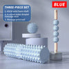 3-Piece Massage Set - Spiky Massage Ball, Hand Roller & Foam Roller for Foot and Body Relief