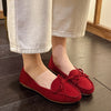 Women's Corduroy Slip-On Loafers - Casual Round-Toe Flats for Spring/Autumn (EU 34-45, Plus Sizes)