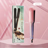 2-in-1 Wide Plate Ceramic Hair Straightener & Curling Iron, 60 x 15 mm (2.36 x 0.59 in), Negative Ion, Adjustable Temperature