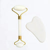 Natural Jade Roller & Gua Sha Set – Facial Lifting Massager for Face, Neck & Eyes, Anti-Wrinkle Spa Tool (1/2/3-Pack)