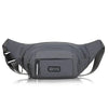 Canvas Anti-Theft Ultra-Thin Waist Pack Fanny Belt Bag for Phone - Running, Hiking & Travel