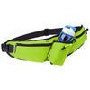 Unisex Waterproof Running Bottle Waist Pack Fanny Pack with Phone Pocket & Bottle Holder