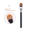 Ultrathin Eyebrow Makeup Brush - Precision Synthetic Hair Brow Brush with Wood Handle