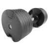 Adjustable Dumbbell Set Black 20–40.5 kg (44–90 lb) Gym Weights for Strength Training
