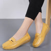 Patent Leather Women's Slip-On Loafers - Comfort Flats Moccasins, Spring/Autumn, EU 35-47