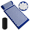 Acupressure Shakti Mat with Pillow – Spike Massage Mat for Back & Body Pain Relief, Yoga Relaxation (68×42×2 cm / 26.8×16.5×0.8 in)