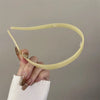 Acetate Non-Clamp Headband – Elegant High-End Hairband for Women & Girls, Casual Summer Accessory