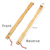 Durable Bamboo Back Scratcher & Wooden Body Roller Stick – Ergonomic Massager for Neck, Back & Shoulders