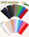 3/10/15-Pack Cotton Headbands - Stretch Sweat-Absorbing Headwraps for Sports, Yoga & Workouts