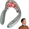 9D Portable Neck Massager with Heat – Cordless Deep Tissue Cervical Massager for Women & Men